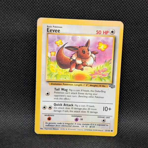 Pokémon Eevee Jungle Set 51/64 Common · Lightly Played Unlimited