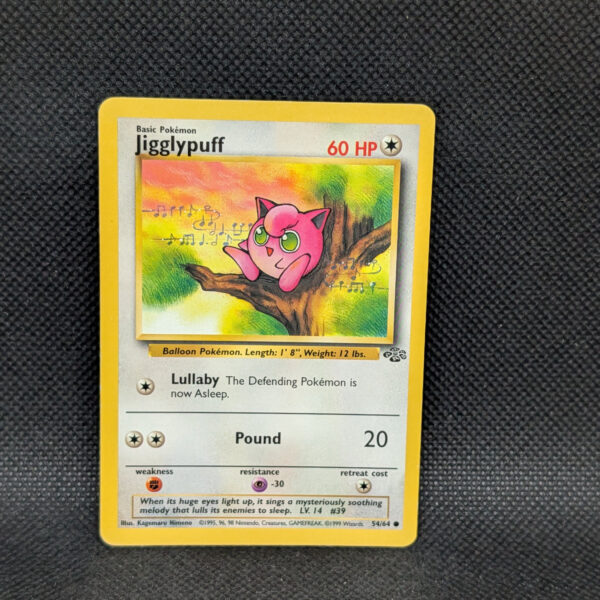 Pokémon Jigglypuff Jungle Set 54/64 Common · Lightly Played