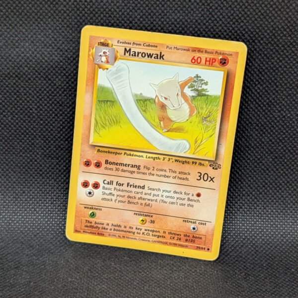 Pokémon Marowak Jungle Set 39/64 Uncommon · Lightly Played